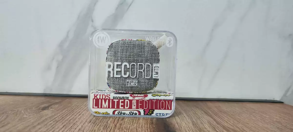 Enceinte Bluetooth RECORD LIMITED EDITION